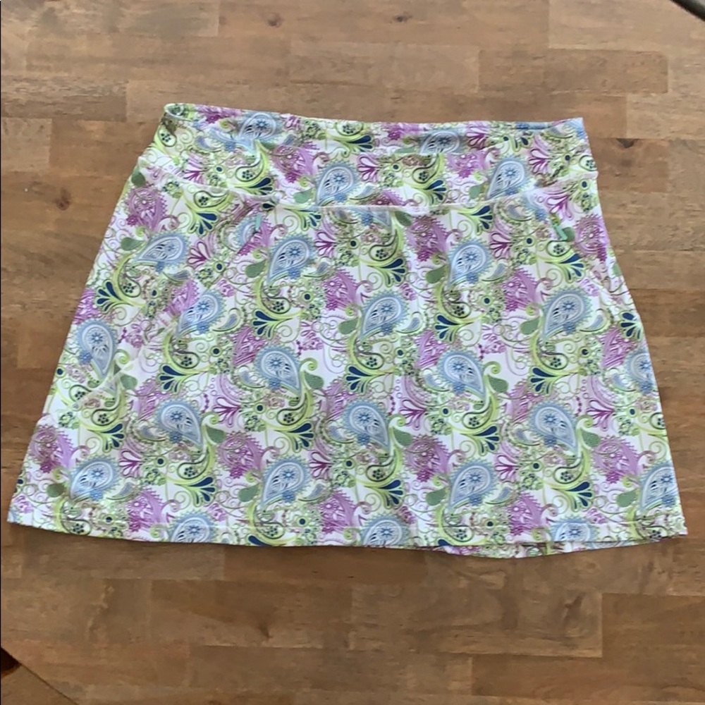 Title Nine Paisley Skort SWB XL